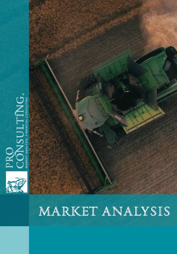 Market research report on agricultural in Ukraine. 2025 year